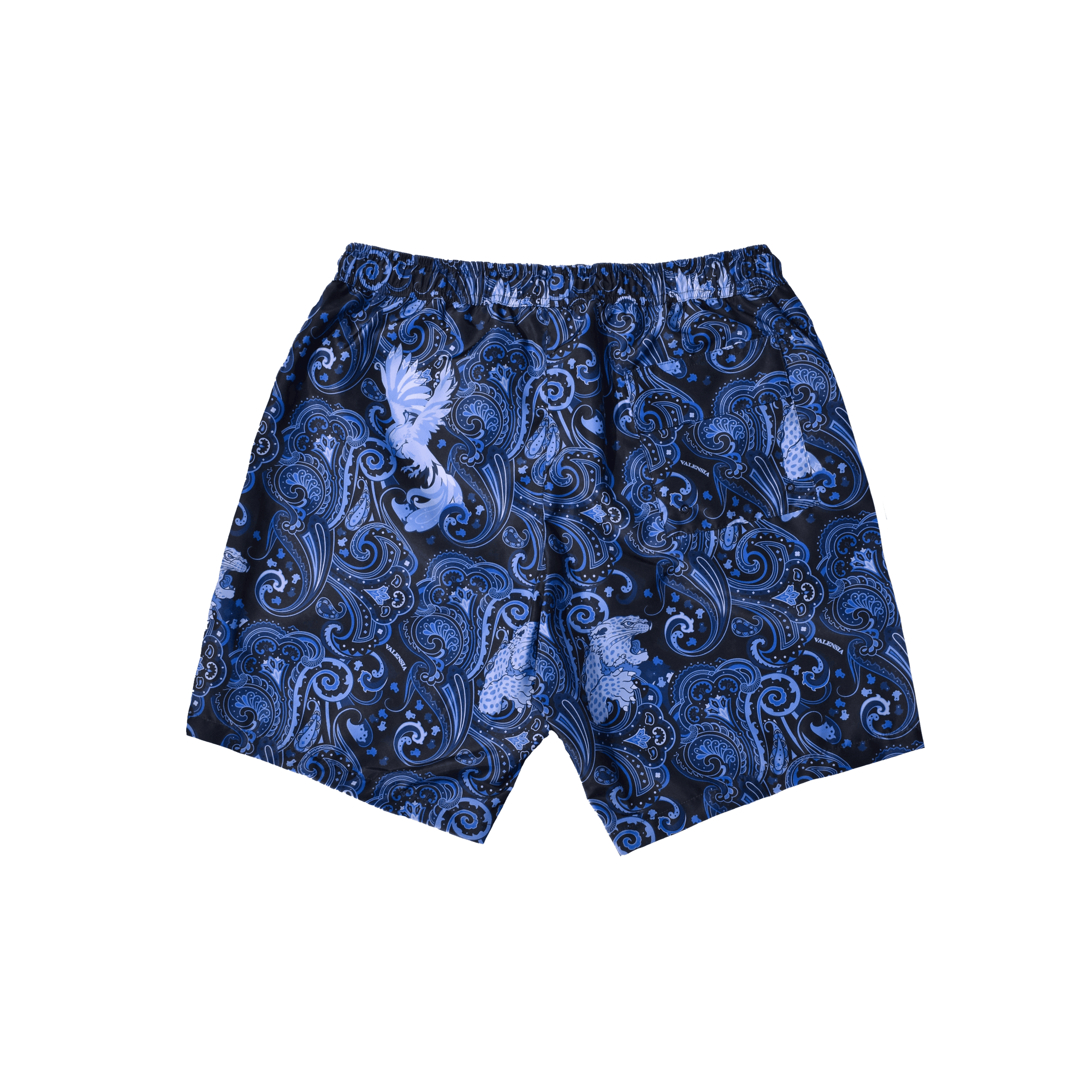 COSTUME DA BAGNO IN FANTASIA BLU - VALENSIA MODA
