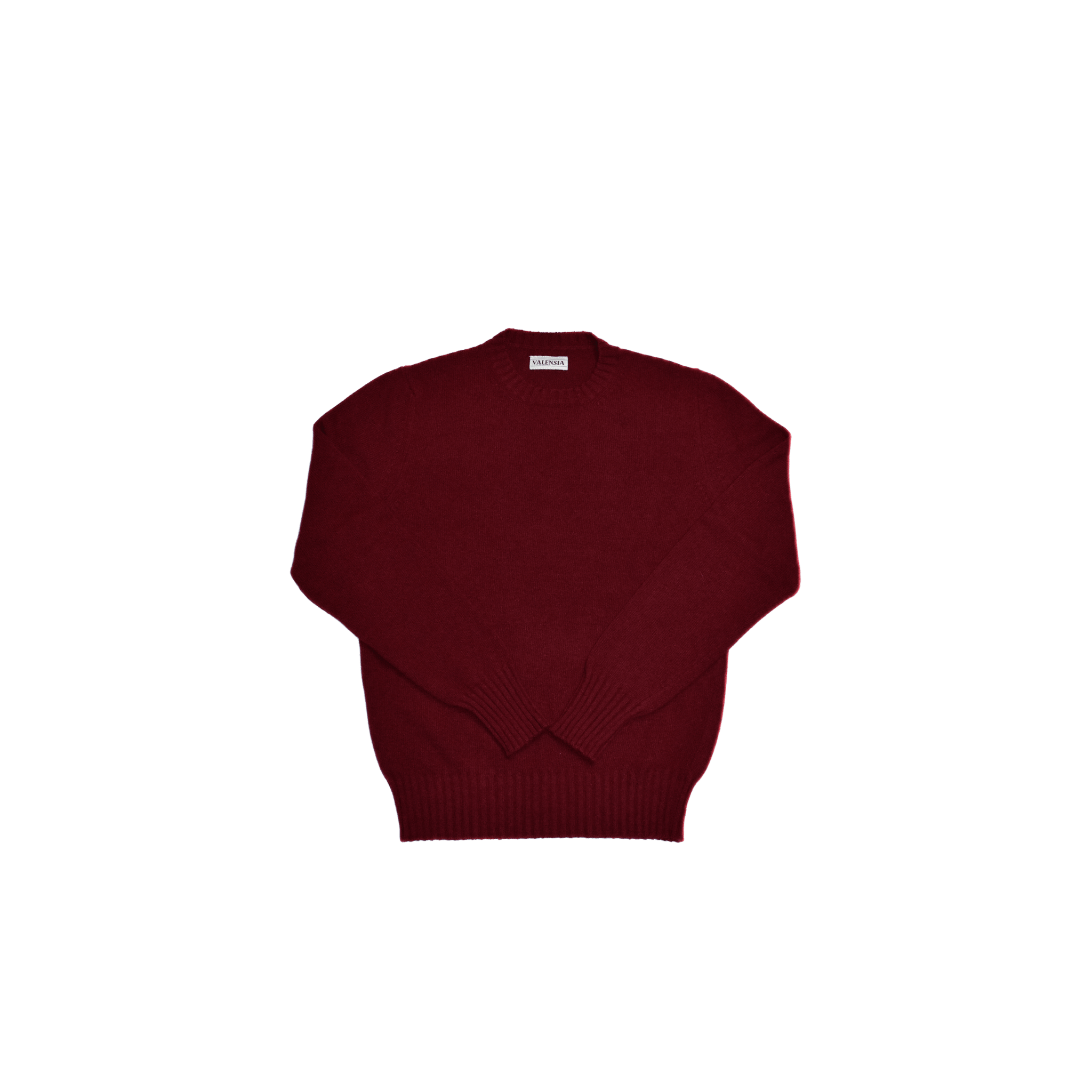 MAGLIONE GIROCOLLO BORDEAUX - VALENSIA MODA