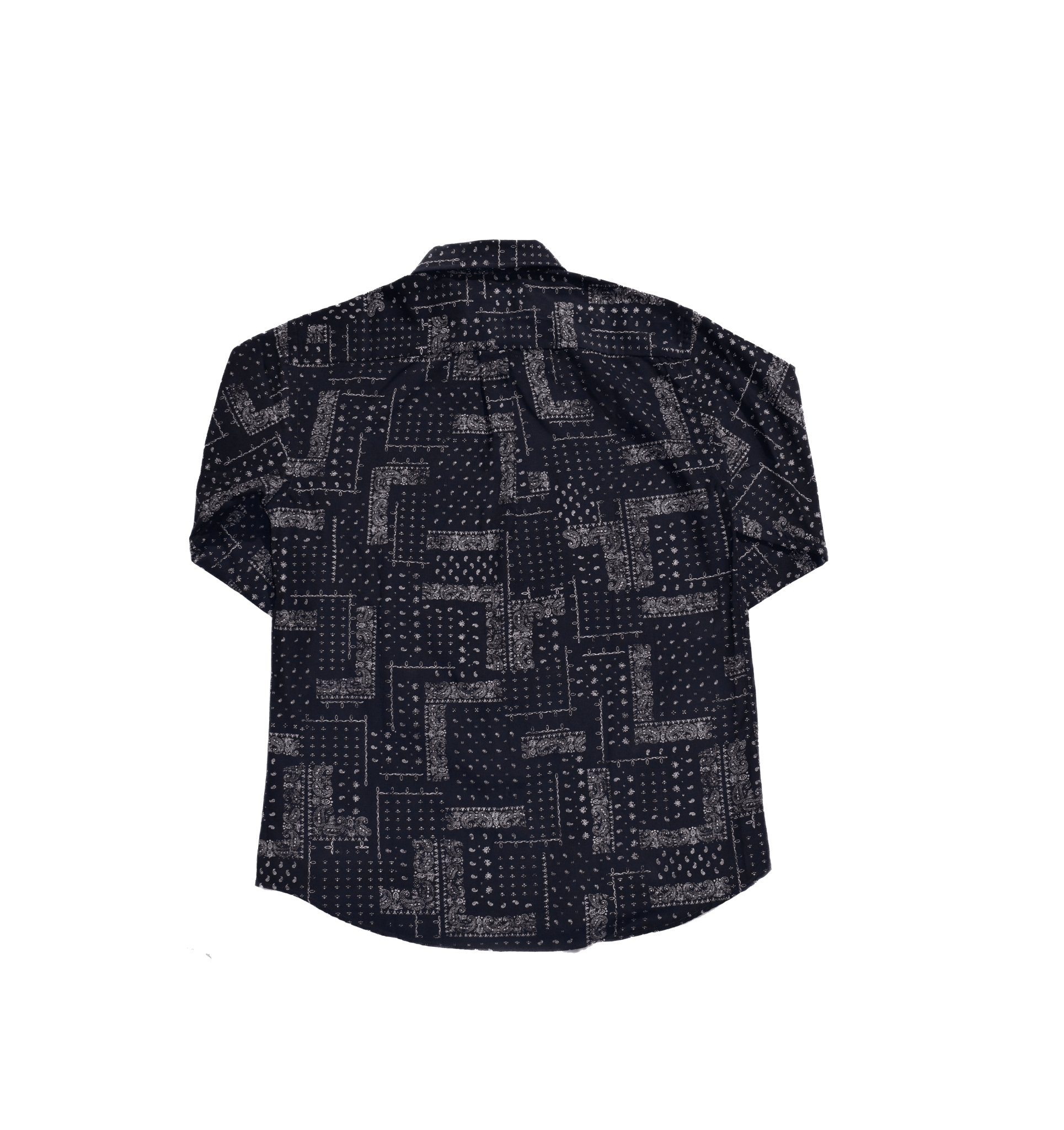 CAMICIA BANDANA BLU - VALENSIA MODA