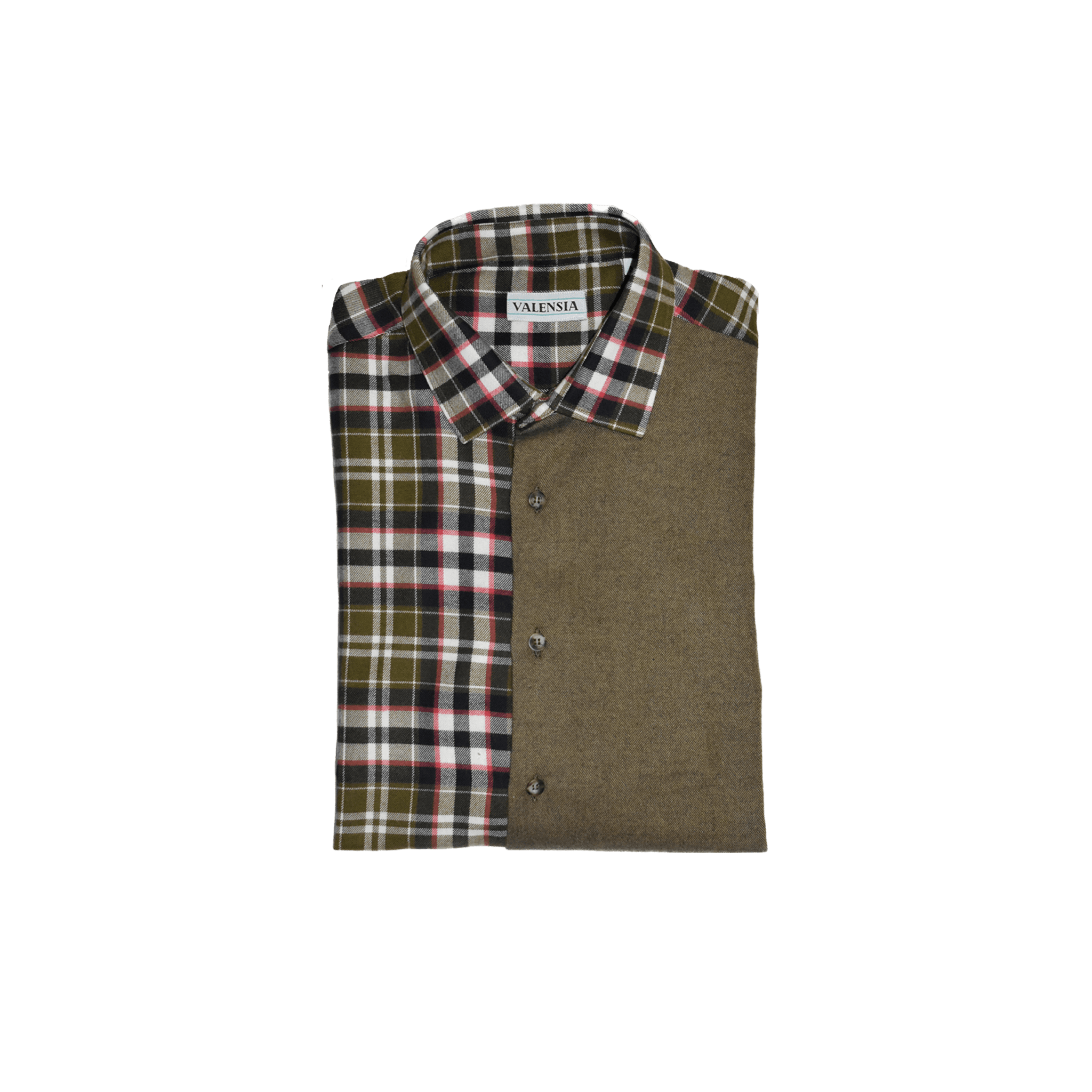 CAMICIA PATCHWORK QUADRI RESCA - VALENSIA MODA