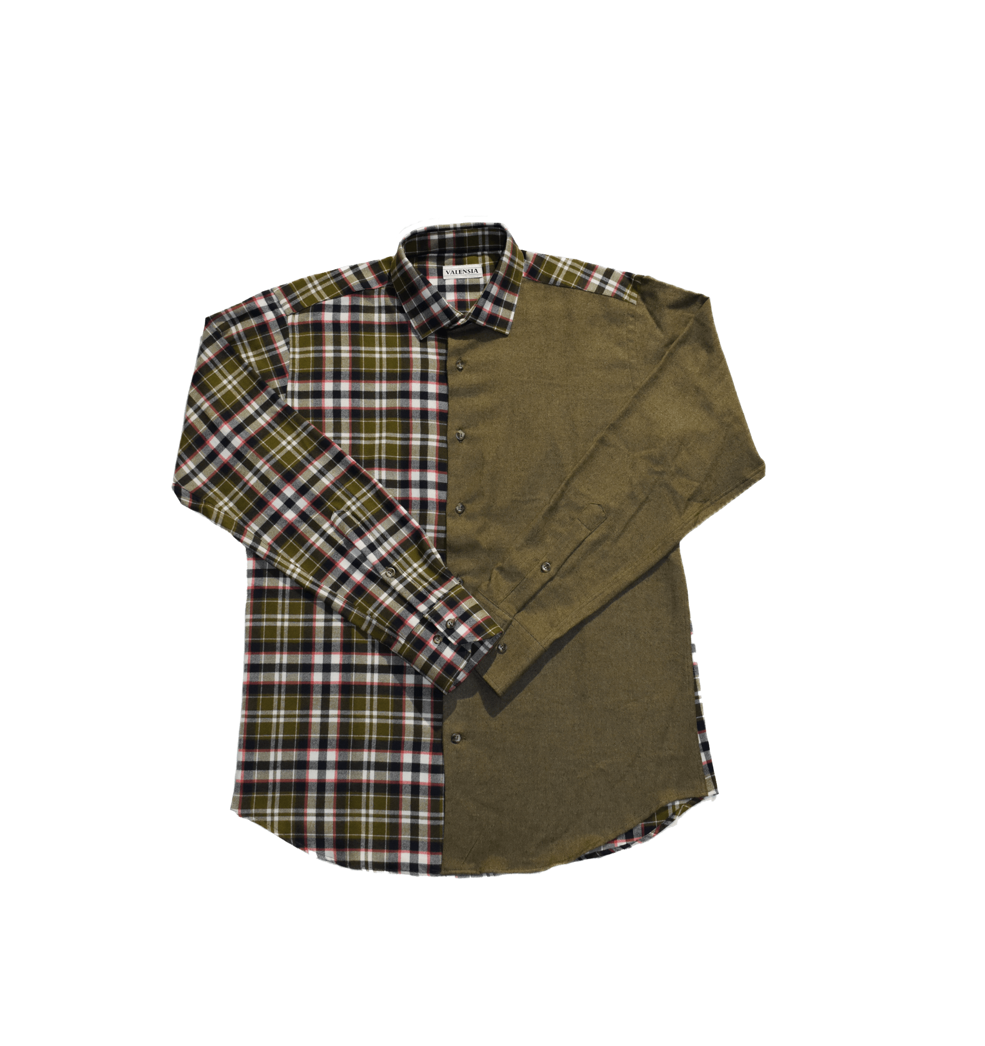 CAMICIA PATCHWORK QUADRI RESCA - VALENSIA MODA