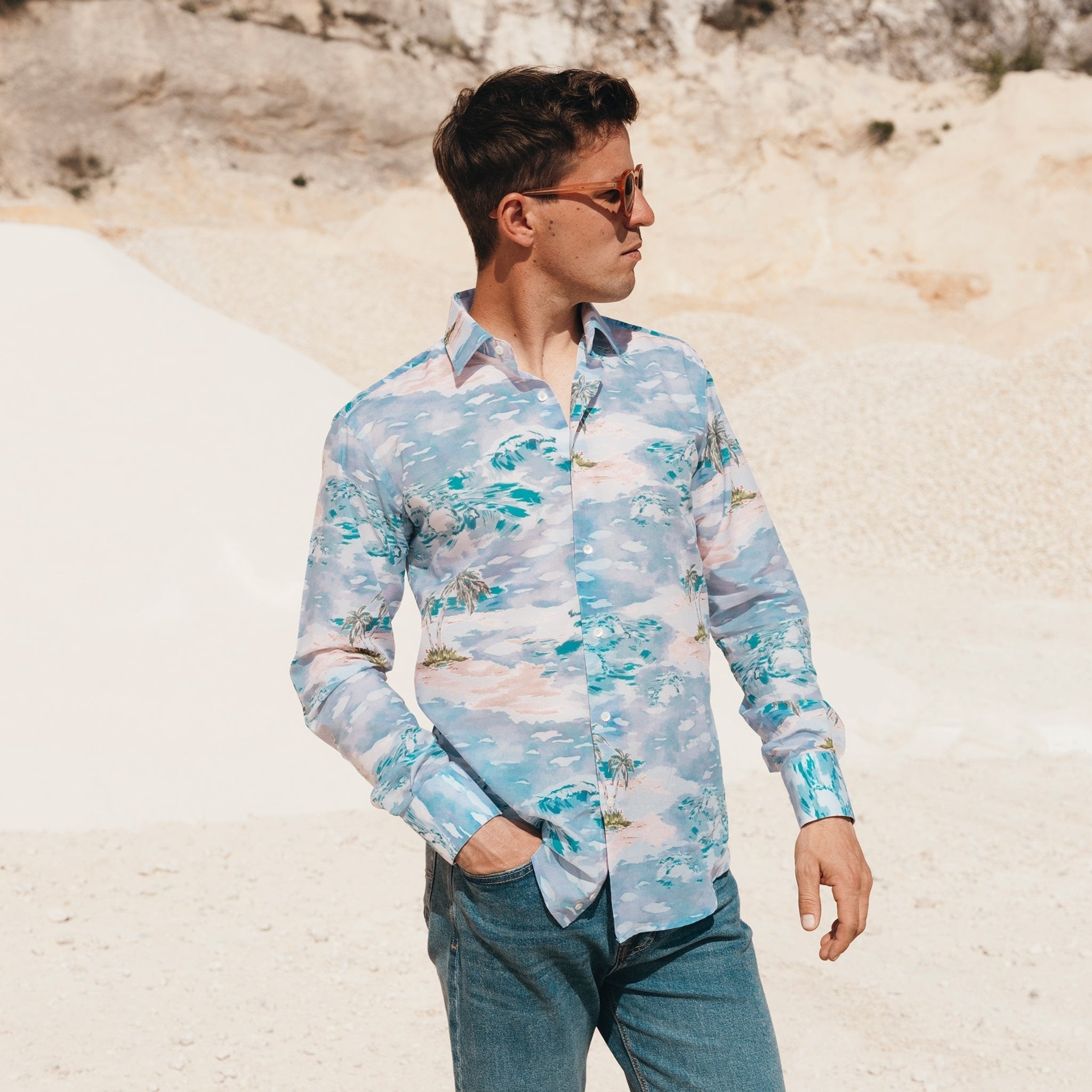 CAMICIA TROPICALE - VALENSIA MODA
