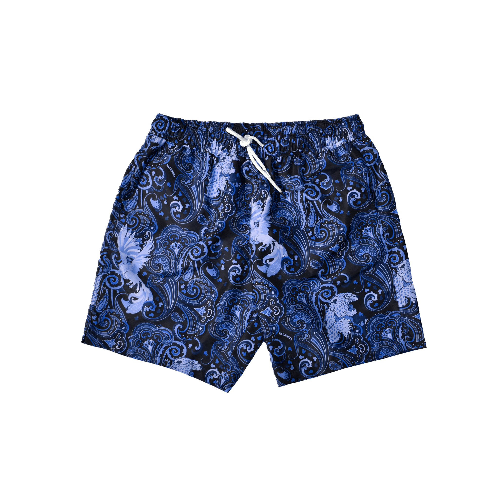 COSTUME DA BAGNO IN FANTASIA BLU - VALENSIA MODA
