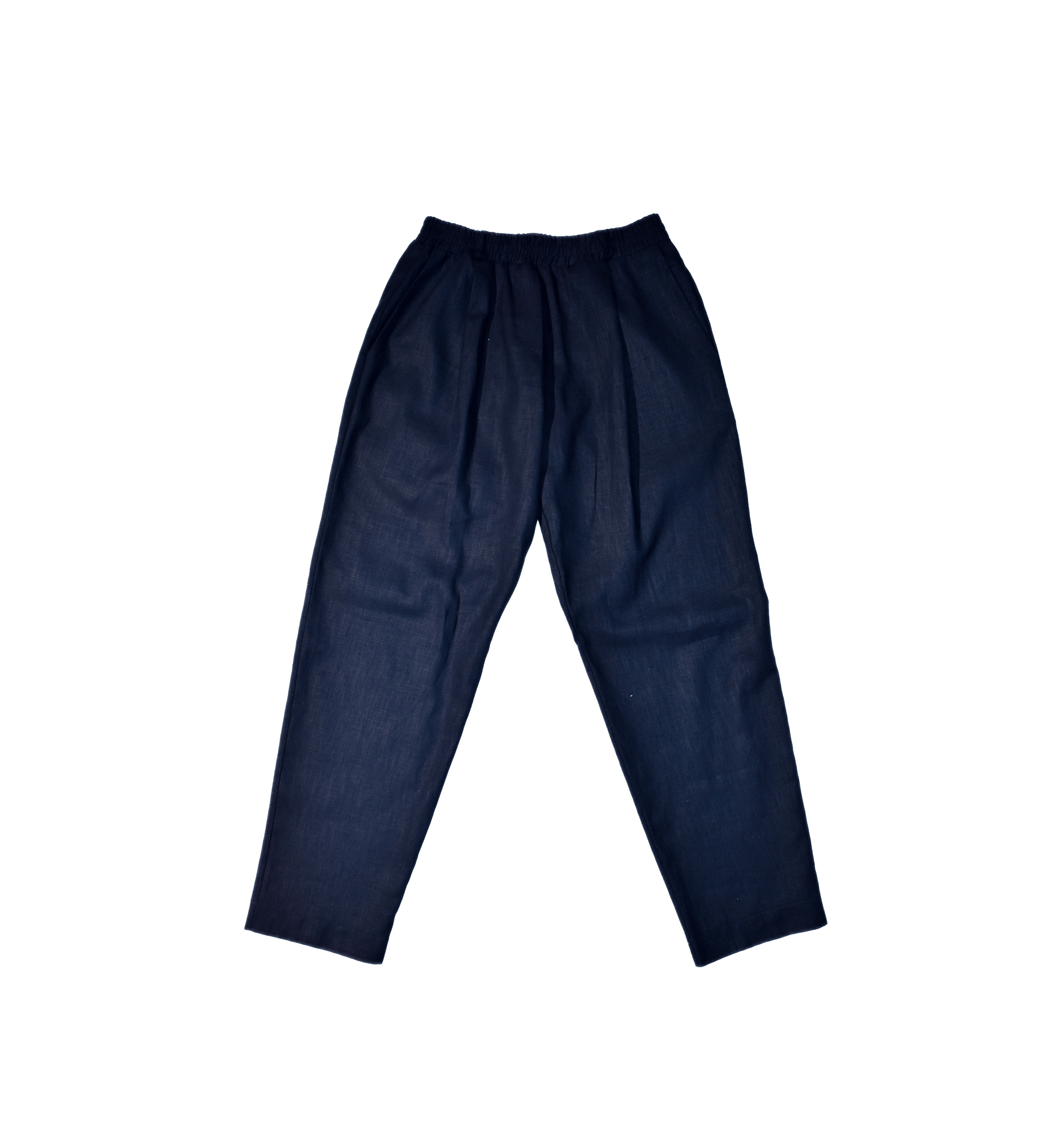 PANTALINO BLU CON PINCES - VALENSIA MODA