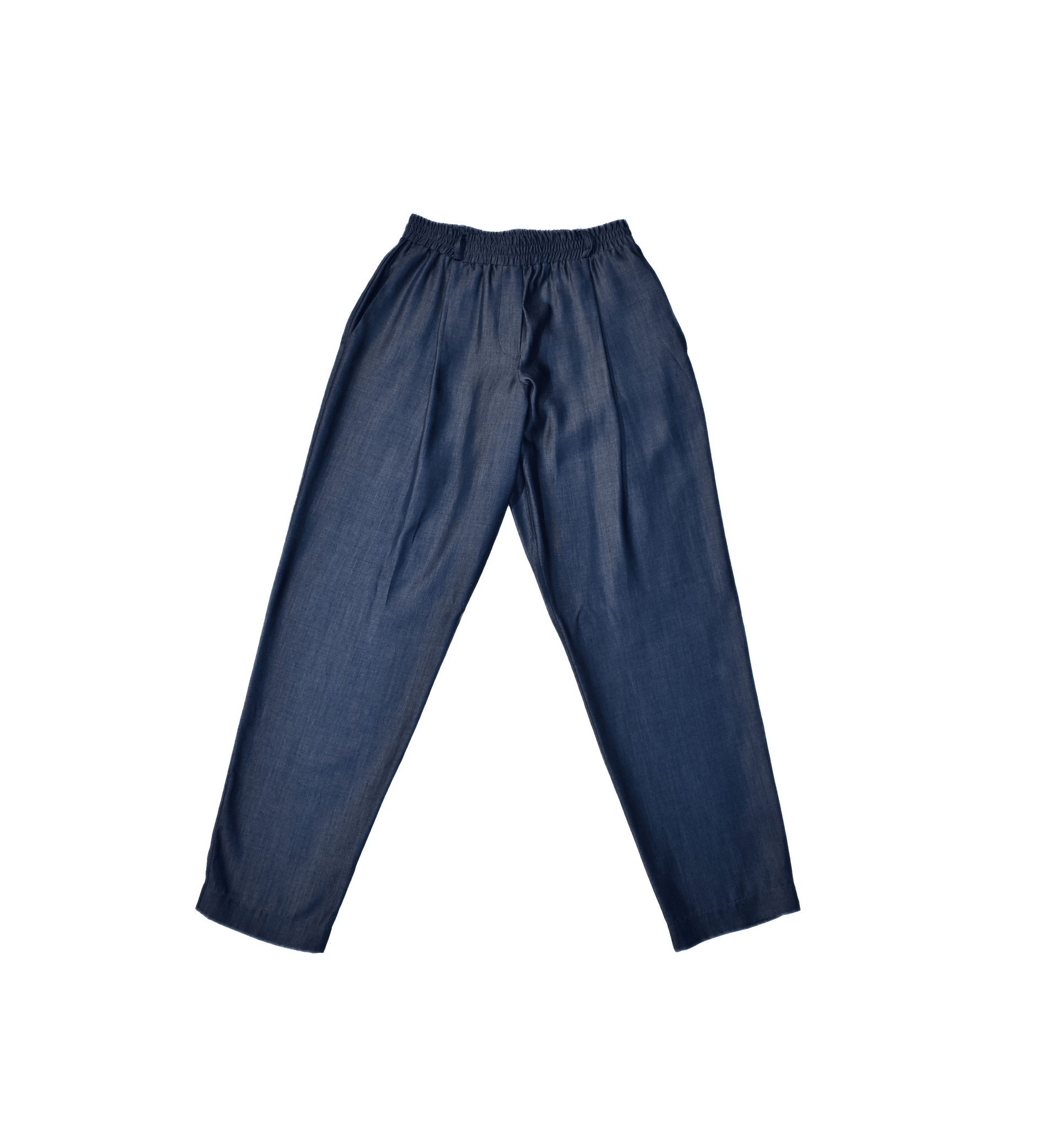 PANTENCEL DENIM CON PINCES - VALENSIA MODA
